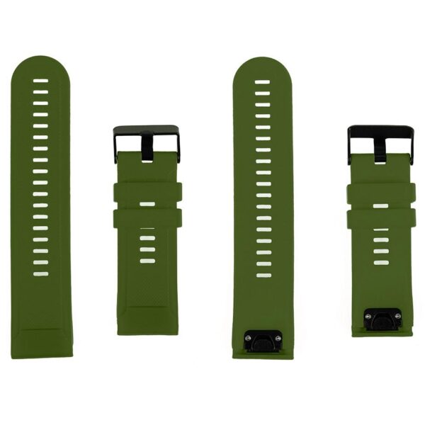 Pasek silikonowy - G08 - do Garmin - zielony - 26 mm