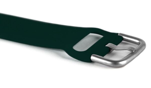 Pasek silikonowy S04 - khaki - 22 mm