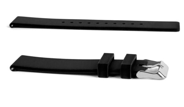 Pasek silikonowy S05 - czarny - 22 mm