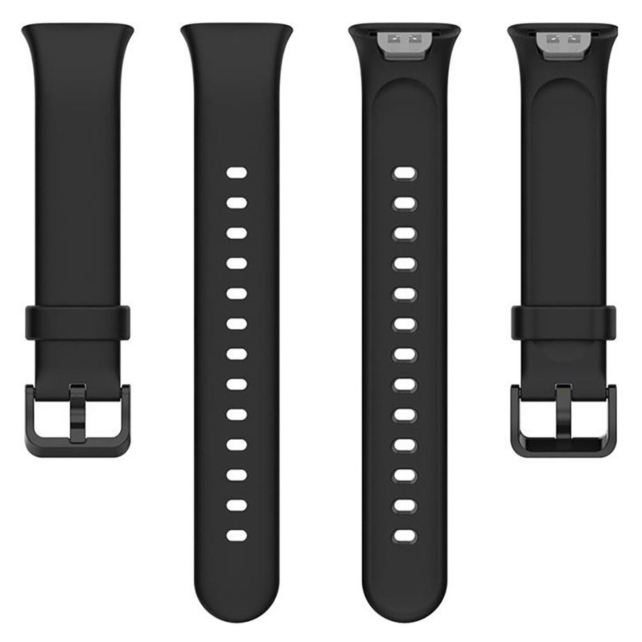 Pasek silikonowy - Xiaomi Mi Band 7 Pro - czarny