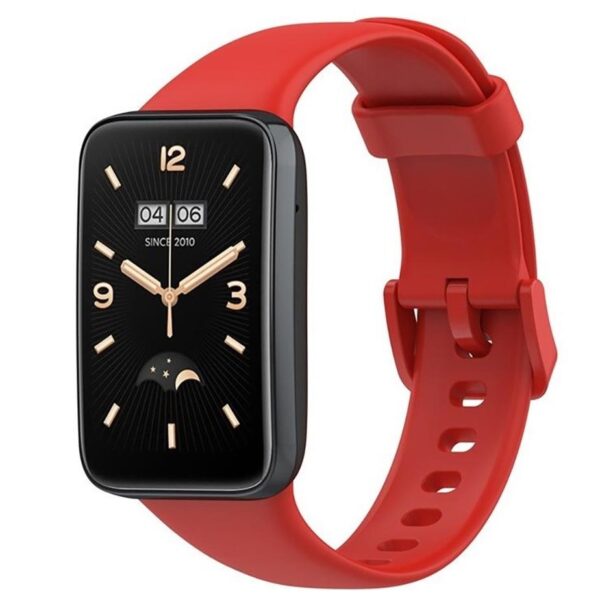 Pasek silikonowy - Xiaomi Mi Band 7 Pro - czerwony