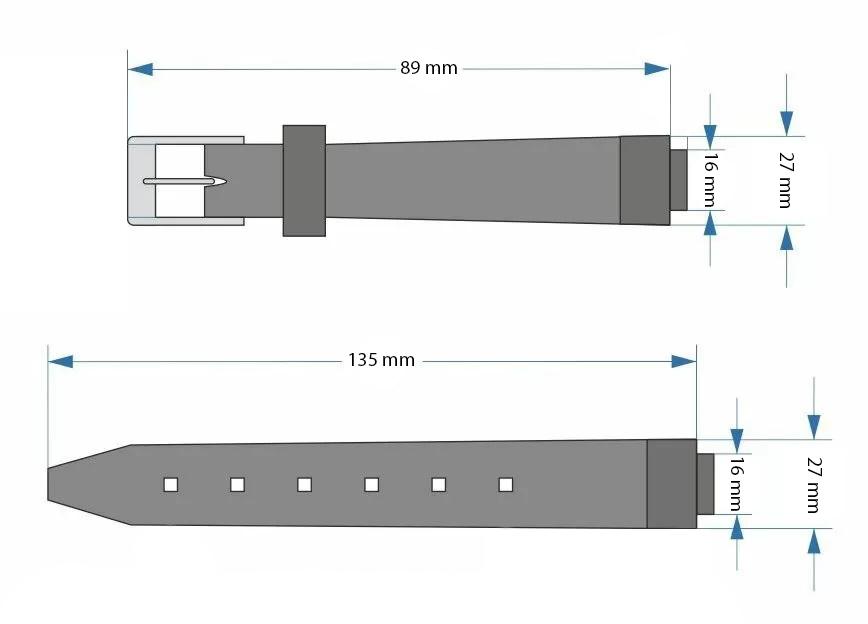 Pasek Casio - zamiennik - GWG-1000 - czarny