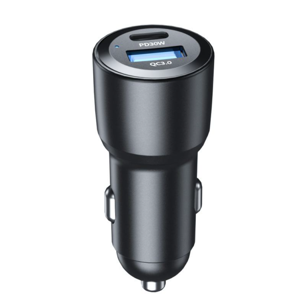 USB Car Charger Type C + USB - eXtremestyle® - 60W - CC60CU