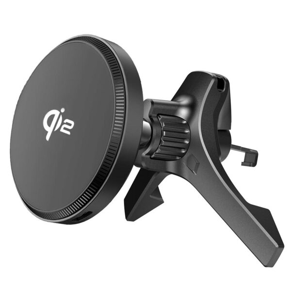 Car holder PREMIUM with wireless charging eXtreme® - type:O-16 W MagMax Qi2