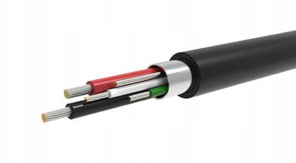 Wzmocniony kabel Ampere USB typ-C - USB typ-C - eXtremestyle® - 0.5 m - czarny