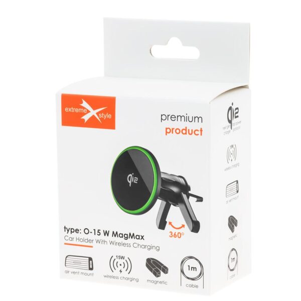 Uchwyt samochodowy PREMIUM - do kratki - eXtreme® - typ:O-15 W MagMax