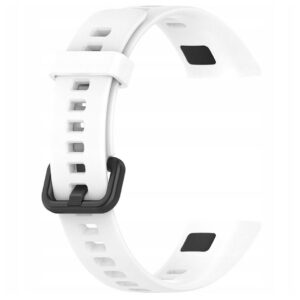 Pasek silikonowy - G01 - do Huawei Band - biały