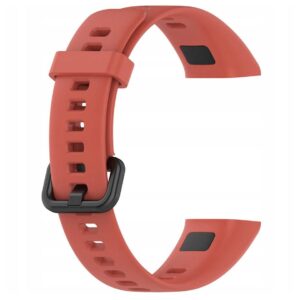 Pasek silikonowy - G01 - do Huawei Band - czerwony