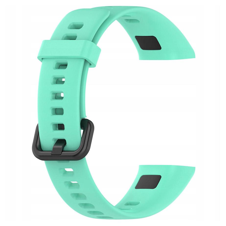Pasek silikonowy - G01 - do Huawei Band - miętowy