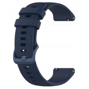 Pasek silikonowy - G04 - granatowy - 22 mm
