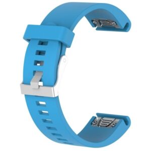 Pasek silikonowy - G05 - do Garmin - błękitny - 20 mm