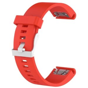 Pasek silikonowy - G05 - do Garmin - malinowy - 20 mm