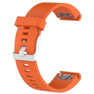 Pasek silikonowy - G05 - do Garmin - pomarańczowy - 20 mm