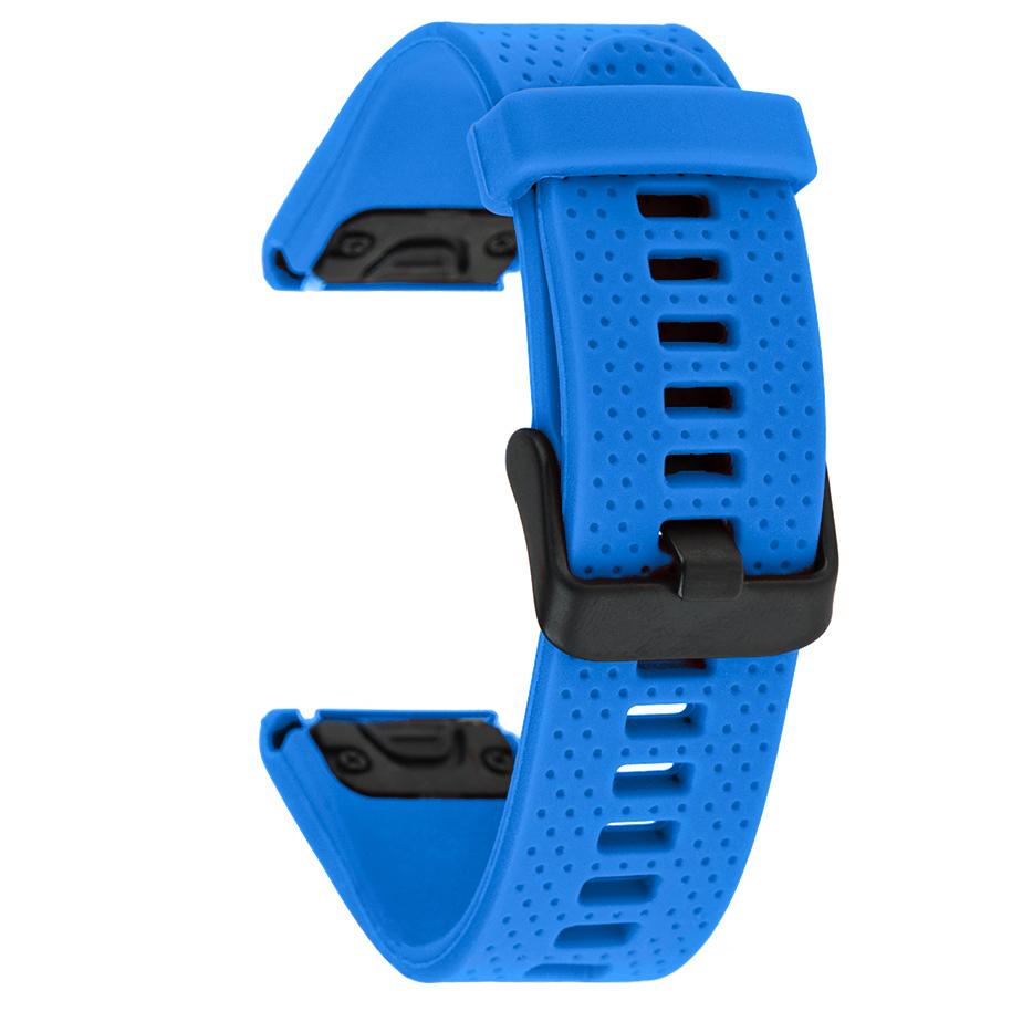 Pasek silikonowy - G07 - do Garmin - jasnoniebieski - 20 mm