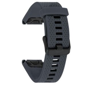 Pasek silikonowy - G07 - do Garmin - szaroniebieski - 20 mm