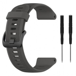 Pasek silikonowy - G10 - do Garmin - szary - 22 mm