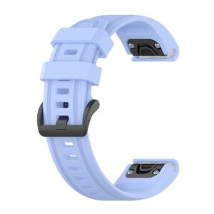 Pasek silikonowy - G11 - do Garmin - jasnoniebieski - 20 mm