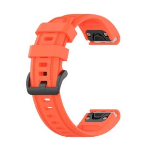 Pasek silikonowy - G11 - do Garmin - koralowy - 20 mm