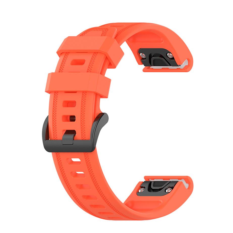 Pasek silikonowy - G11 - do Garmin - koralowy - 20 mm