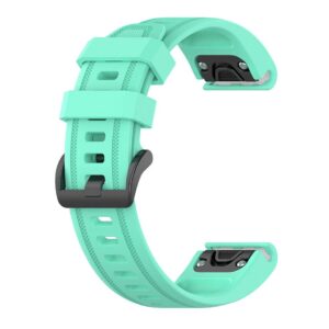 Pasek silikonowy - G11 - do Garmin - miętowy - 20 mm