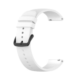 Pasek silikonowy - G20 - biały - 22 mm
