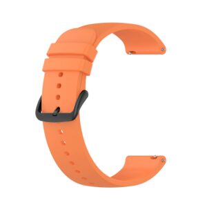 Pasek silikonowy - G20 - pomarańczowy - 22 mm