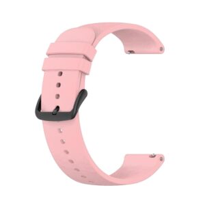 Pasek silikonowy - G20 - różowy - 22 mm