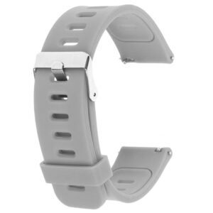 Pasek silikonowy - G27 - szary - 22 mm