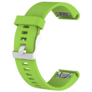 Pasek silikonowy - G05 - do Garmin - limonkowy - 20 mm