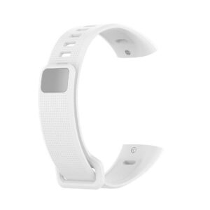 Pasek silikonowy - do Honor Band 2 - biały