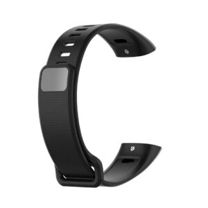 Pasek silikonowy - do Honor Band 2 - czarny