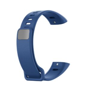 Pasek silikonowy - do Honor Band 2 - granatowy