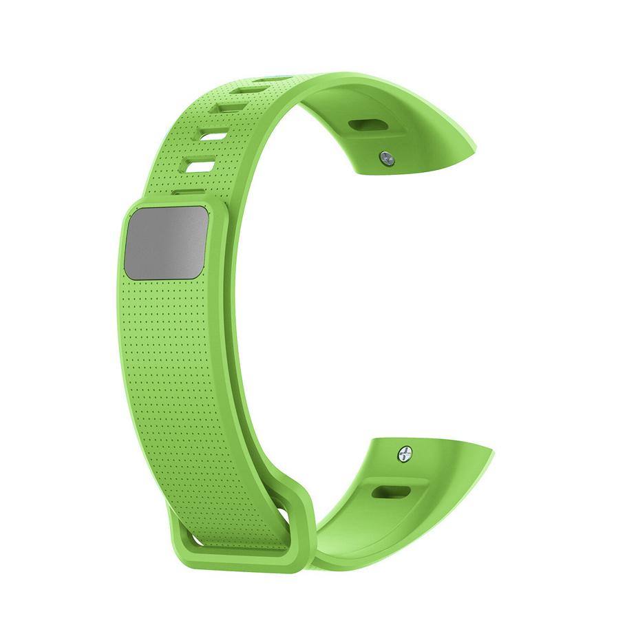 Pasek silikonowy - do Honor Band 2 - limonkowy