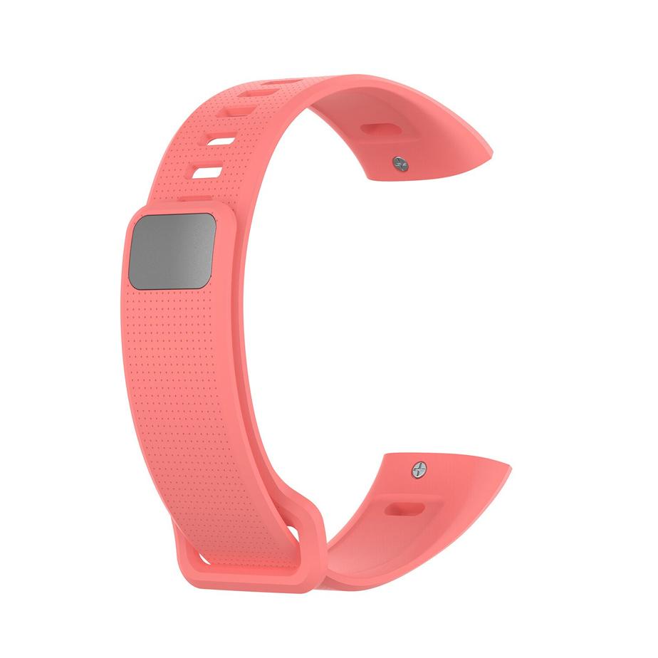 Pasek silikonowy - do Honor Band 2 - różowy