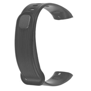 Pasek silikonowy - do Honor Band 3 - czarny