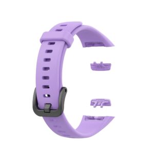 Pasek silikonowy - do Honor Band 6 - fioletowy