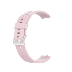 Pasek silikonowy - do Huawei Talkband B6 - różowy - 16 mm