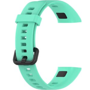 Pasek silikonowy - do Huawei Band 4 - miętowy