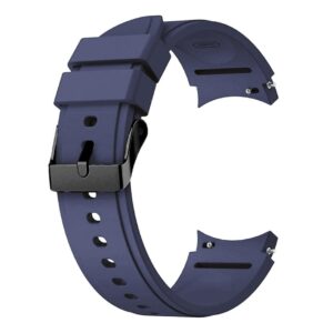 Pasek silikonowy - do Samsung Galaxy Watch 4 - granatowy - 20 mm