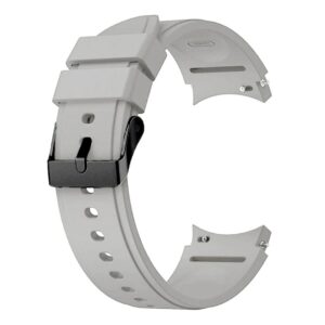 Pasek silikonowy - do Samsung Galaxy Watch 4 - szary - 20 mm