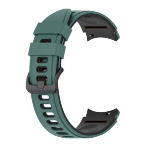 Pasek silikonowy - do Samsung Galaxy Watch 5 - atramentowo-czarny - 20 mm