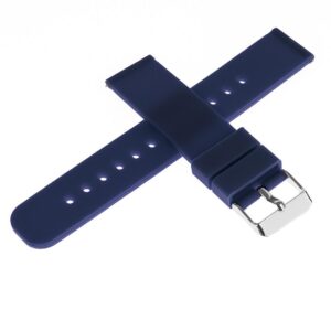 Pasek silikonowy S05 - granatowy - 20 mm