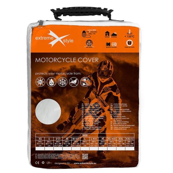 Motorcycle cover - eXtreme® Oxford 420D - size M