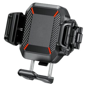 Anti-vibration motorcycle mount with phone charging - R24W-PD Damper