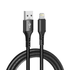 Reinforced cable Ampere USB - iPhone Lightning - eXtremestyle® - 1.5 m - black