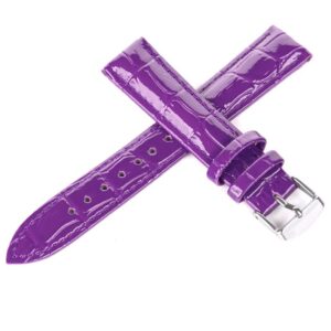 Pasek skórzany C11 XL - fioletowy - 16 mm