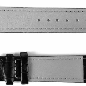 Pasek skórzany C16 XL - czarno-szary - 20 mm