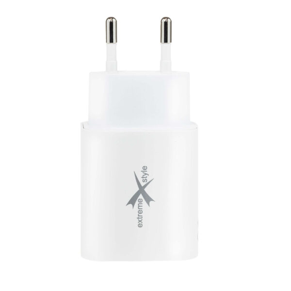 Ładowarka sieciowa 2 x USB Typ-C - eXtremestyle® - GaN evo - 60 W - TC60CCGAN