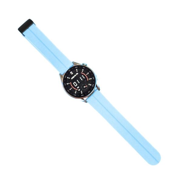 G32 22mm blue silicone strap