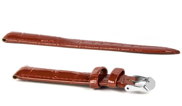Pasek skórzany C11 XL - jasny brąz - 22 mm